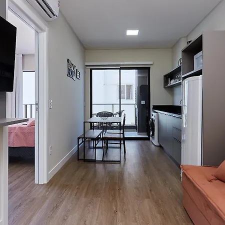 Cod. 1129 - Apartamento Com 01 Quarto, Vista Mar Com Rooftop, E Piscina Bombinhas Exterior photo