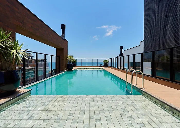 Cod. 1129 - Apartamento Com 01 Quarto, Vista Mar Com Rooftop, E Piscina