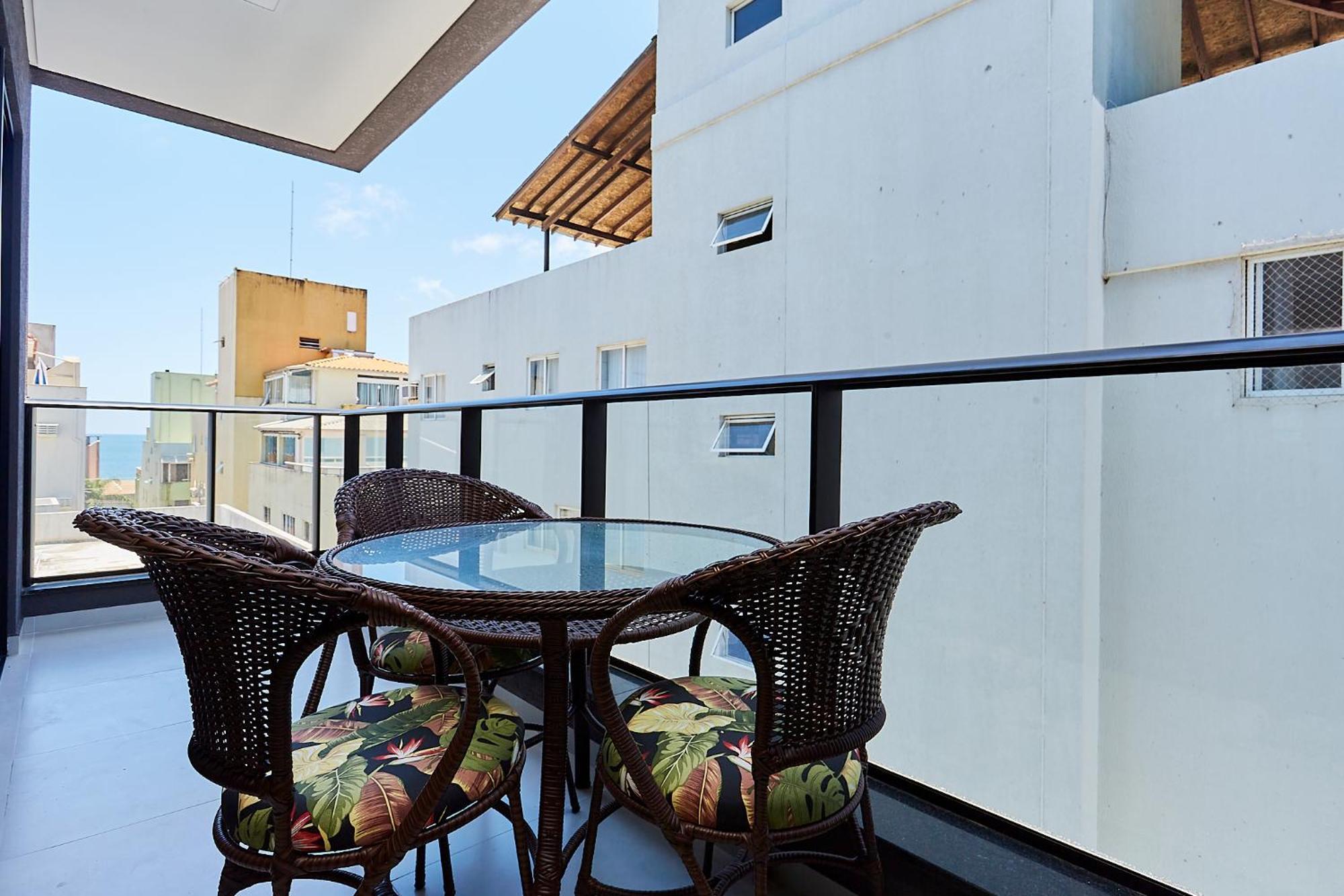 Apartment Cod. 1129 - Com 01 Quarto, Vista Mar Com Rooftop, E Piscina Bombinhas
